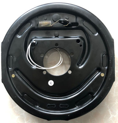 Left / Right Side ALKO 12 Inch Backing Plate 7000 Lb Trailer Axle Brake Shoes