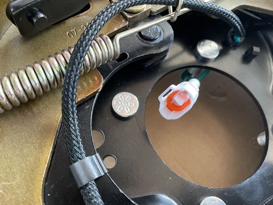 Lever Trailer Brake Backing Plate 3500Lbs ALKO 10 Inch Brake Shoes Magnet Included