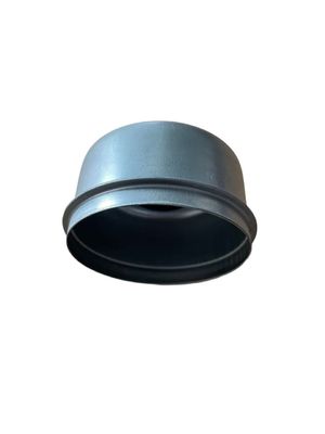 2.44" EZ Grease Dust Caps Steel Rubber Grease Caps Zinc Plated