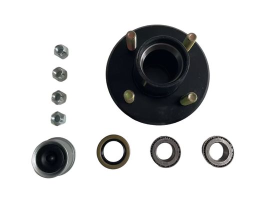 4 On 4" Trailer Hub Kit For 2K Axles - 1-1/16" Spindle BT16 Idler Hub
