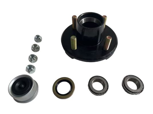 4 On 4" Trailer Hub Kit For 2K Axles - 1-1/16" Spindle BT16 Idler Hub