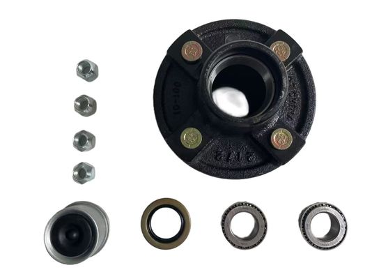 4 On 4" Trailer Hub Kit For 2K Axles - 1-1/16" Spindle BT16 Idler Hub