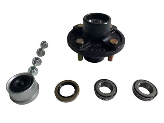 4 On 4" Trailer Hub Kit For 2K Axles - 1-1/16" Spindle BT16 Idler Hub