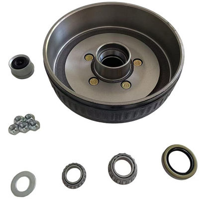 3500 Lb Trailer Axle Brake Drum 5 On 4 1/2" Brake Drum Kit