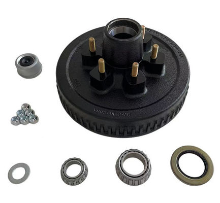 6 On 5 1/2" Brake Drum Kit 6000lb Axles Trailer Brake Drums