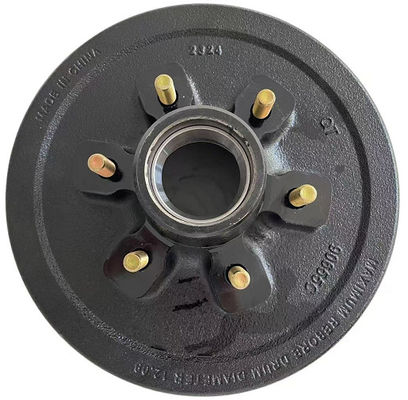 6000Lb 6 Lug Trailer Brake Drum 5.5" Electric Trailer Brake Drums