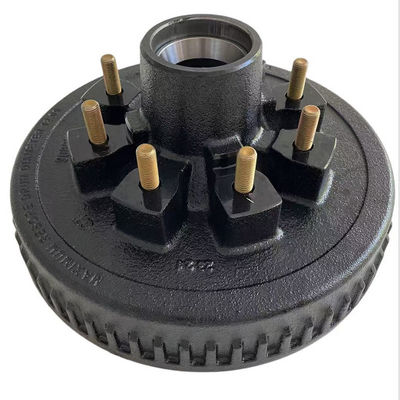 6.5" Electric Trailer Brake Drums 7000 Lb 8 Bolt On Trailer Brakes And Drums
