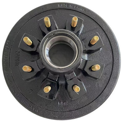 6.5" Electric Trailer Brake Drums 7000 Lb 8 Bolt On Trailer Brakes And Drums