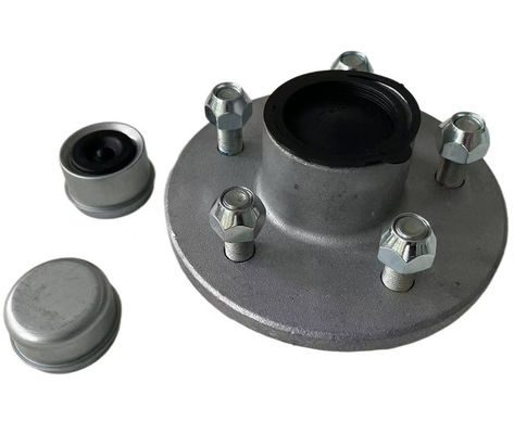 Pre Greased Galvanized Boat Trailer Hubs 3500lb 5 Lug Boat Trailer Hub Assembly Kit