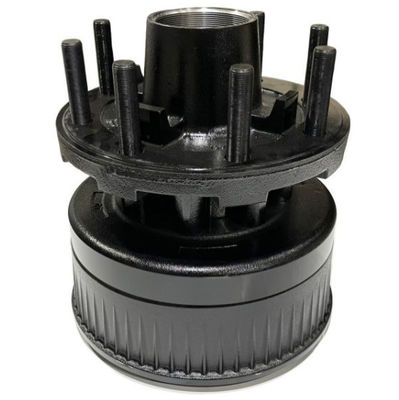 Heavy Duty 15K Axles Trailer Hub Drum Assembly - 8 On 275mm Oil Bath